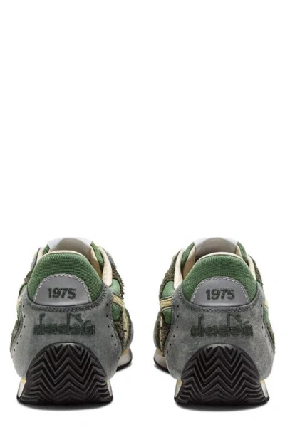 Diadora Equipe Revenge Used Sneaker In Green