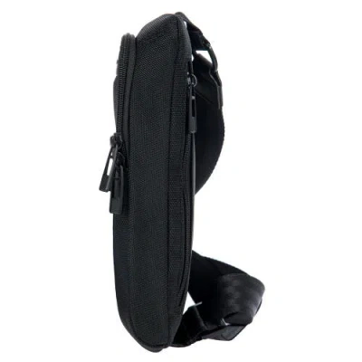 Porsche Design Leather Roadster Evo Cross-body Bag In Black