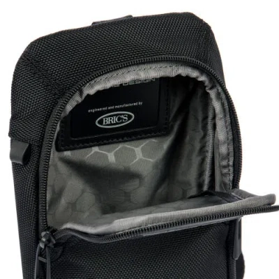 Porsche Design Leather Roadster Evo Cross-body Bag In Black