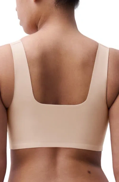 Chantelle Lingerie Softstretch Power Scoop Neck Bralette In Neutral