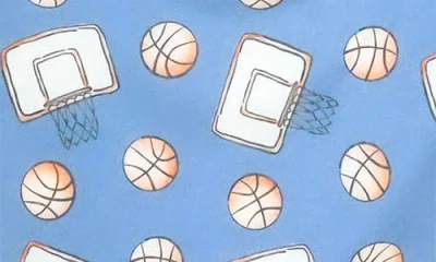 Copper Pearl Boone Swaddle Blanket In Blue