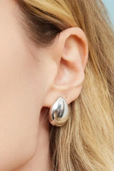 Oradina Sterling Silver Reflection Studs In Silver