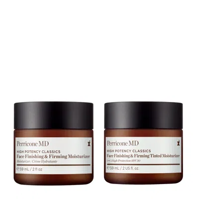 Perricone Md Perricone High Potency Face Finishing & Firming Duo In Transparent