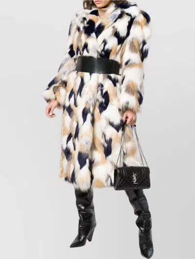 Saint Laurent Mini Crossbody Handbag With Silver Logo Accents In Black