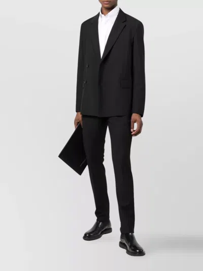 Dondup Trousers With Belt Loops And Pockets In Black