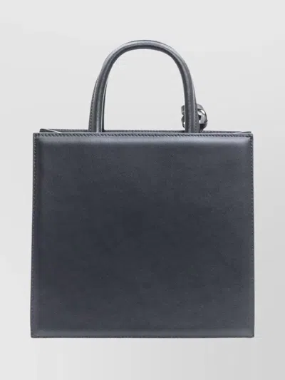 Mc2 Saint Barth Versatile Tote Bag Detachable Shoulder Strap In Black