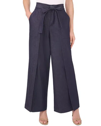 Cece Wide Leg Pant In Blue