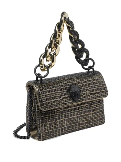 Kurt Geiger Mini Kensington Chain Shoulder Bag In Black