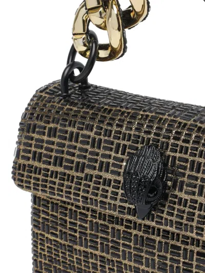 Kurt Geiger Mini Kensington Chain Shoulder Bag In Black