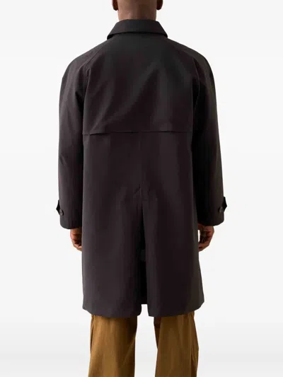 Mizuno Zip- Detail Coat In Black