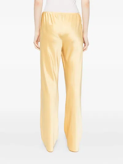 Reformation Vida Trousers In Yellow