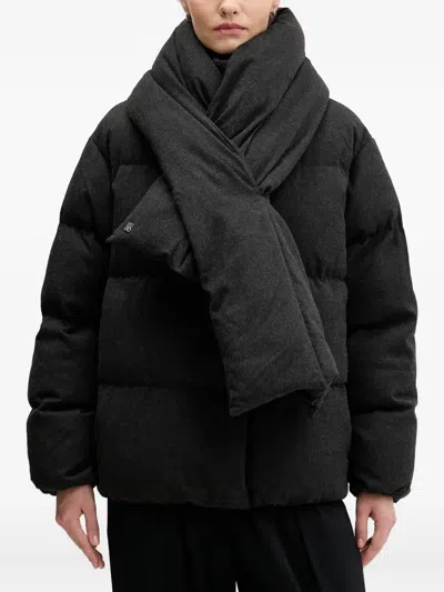 Hugo Boss Fardot Puffer Jacket In Black