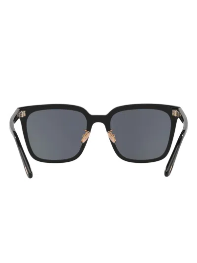 Tom Ford Smoke Square Unisex Sunglasses Ft1132-k 01a 56 In Black