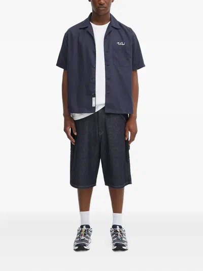 Neighborhood Pocket Short-sleeve Shirt In Blue