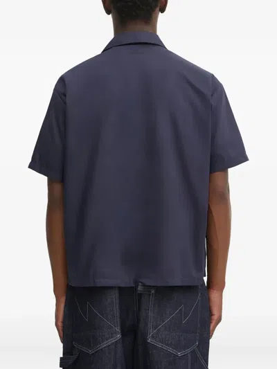 Neighborhood Pocket Short-sleeve Shirt In Blue
