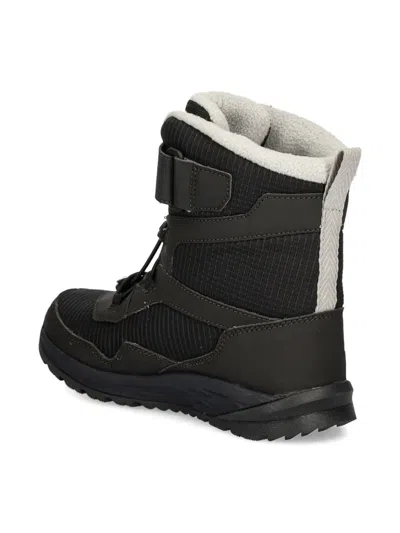 Jack Wolfskin Touch-strap Drawstring Boots In Black