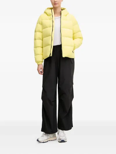 Jack Wolfskin Frozen Palace Hooded Zip-fastening Jacket In Transparent