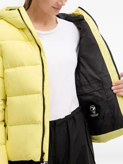 Jack Wolfskin Frozen Palace Hooded Zip-fastening Jacket In Transparent