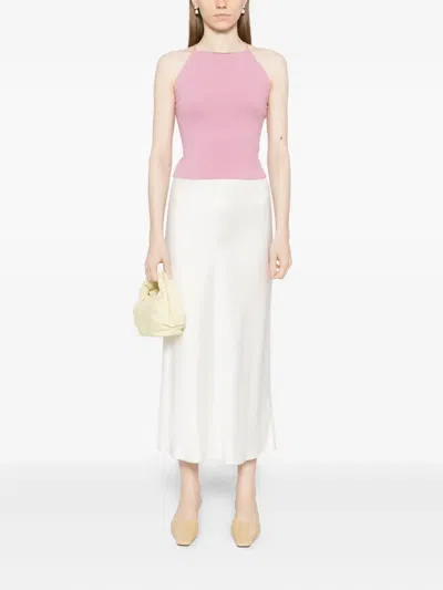 Reformation Vevina Top In Pink