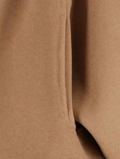 Khaite Garrett High-neck Bomber Jacket In Brown