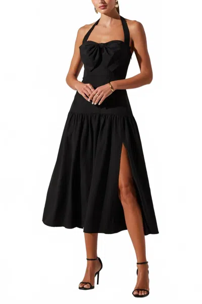 Astr Women's Adara Dress In Black In Black