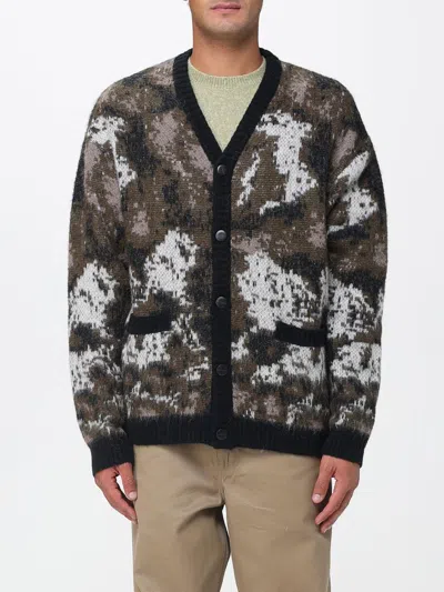Carhartt Cardigan Merton Wild Dog Jacquard In Multi