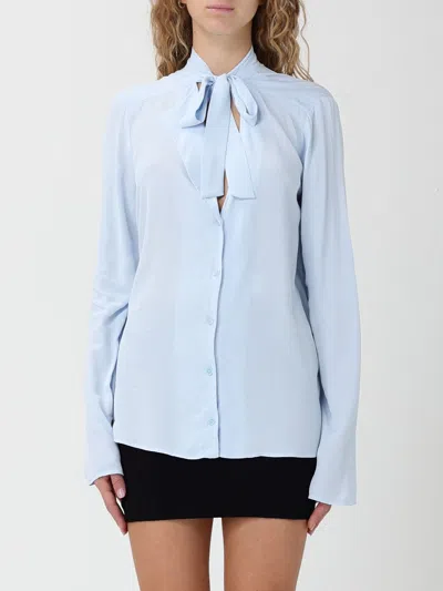 Patrizia Pepe Shirt  Woman Color Gnawed Blue In Blue