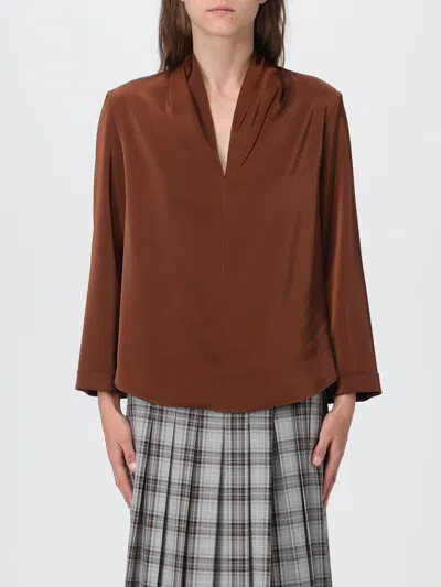 Hanita Top  Woman Color Brown In Brown