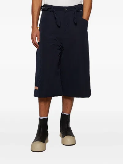 Pdf Belt-loop Shorts In Blue
