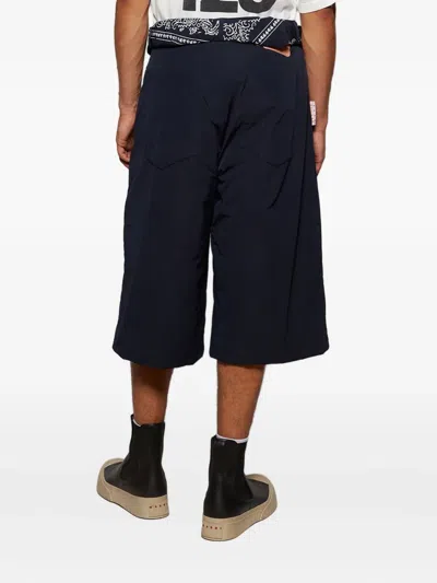 Pdf Belt-loop Shorts In Blue