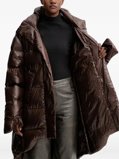 Mmc Studio Kare Puffer Coat In Brown