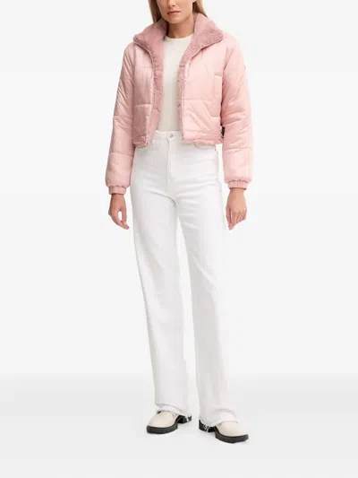 Save The Duck Reversible Jacket In Pink