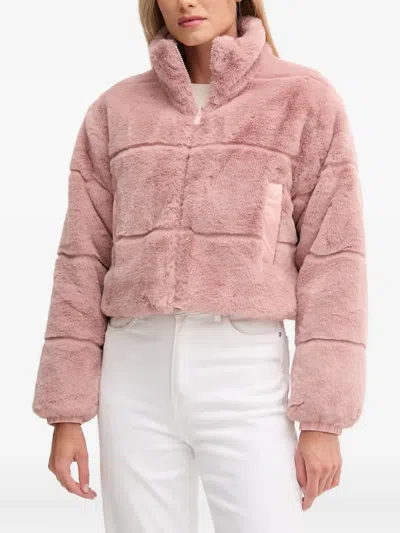 Save The Duck Reversible Jacket In Pink