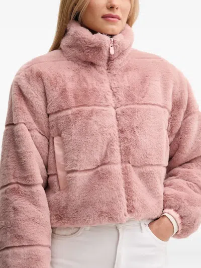 Save The Duck Reversible Jacket In Pink