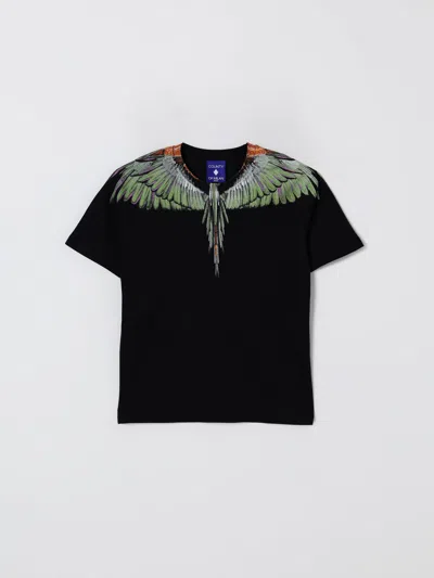 Marcelo Burlon County Of Milan T-shirt County Of Milan Kids Color Black In Black