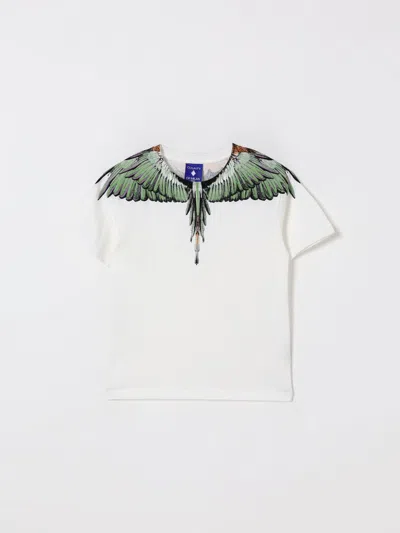 Marcelo Burlon County Of Milan T-shirt County Of Milan Kids Color Beige In White