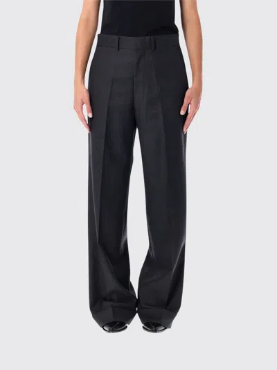 Junya Watanabe Tailored Wide-leg Trousers Pockets In Black