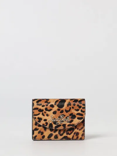 Mc2 Saint Barth Leopard-print Wallet In Animal Print