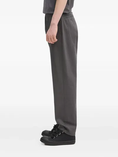 Alpha Industries Alpha Chino Cotton Trousers In Gray