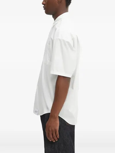 Neighborhood Pocket Short-sleeve Shirt In White