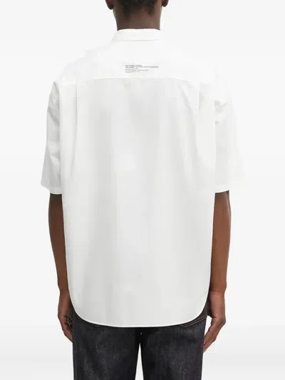 Neighborhood Pocket Short-sleeve Shirt In White