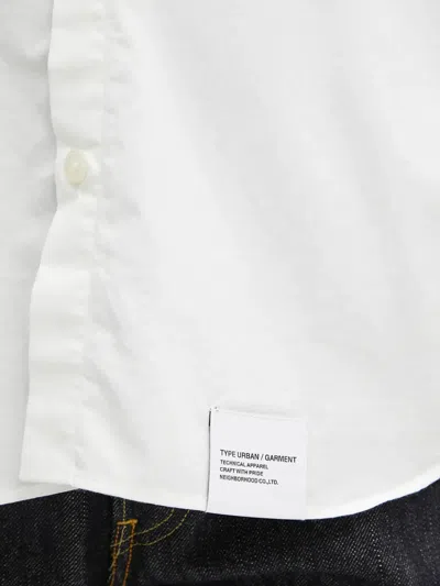 Neighborhood Pocket Short-sleeve Shirt In White