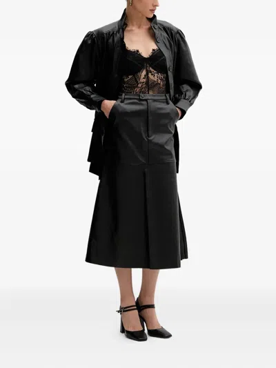 Bardot Clements Faux-leather Jacket In Black