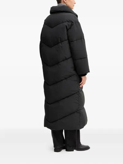 Hugo Boss Stand-collar Padded Coat In Multi