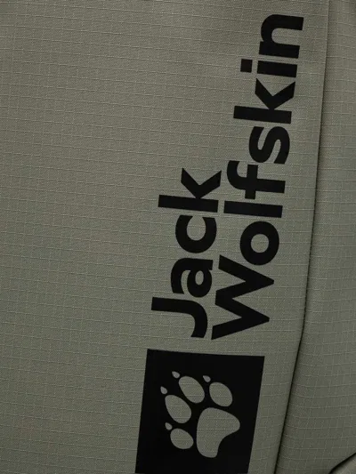 Jack Wolfskin Zip-fastening Logo-print Backpack In Gray