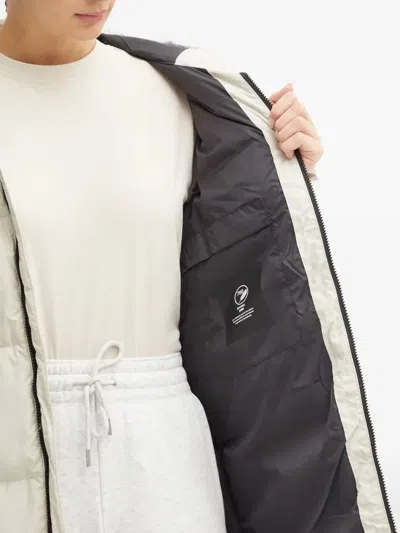 Jack Wolfskin Frozen Lake Belted Hooded Coat In Neutral