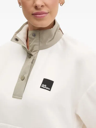 Jack Wolfskin Button-fastening Top In White