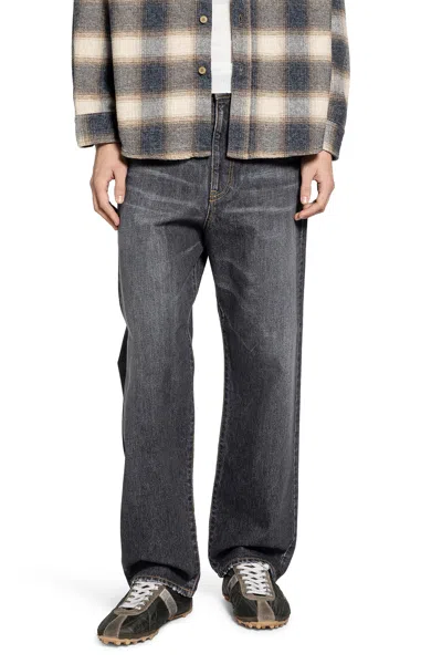 Mythinks My Basic Denim Pants In Black