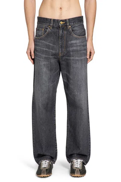 Mythinks My Basic Denim Pants In Black