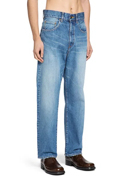 Mythinks My Basic Denim Pants In Blue